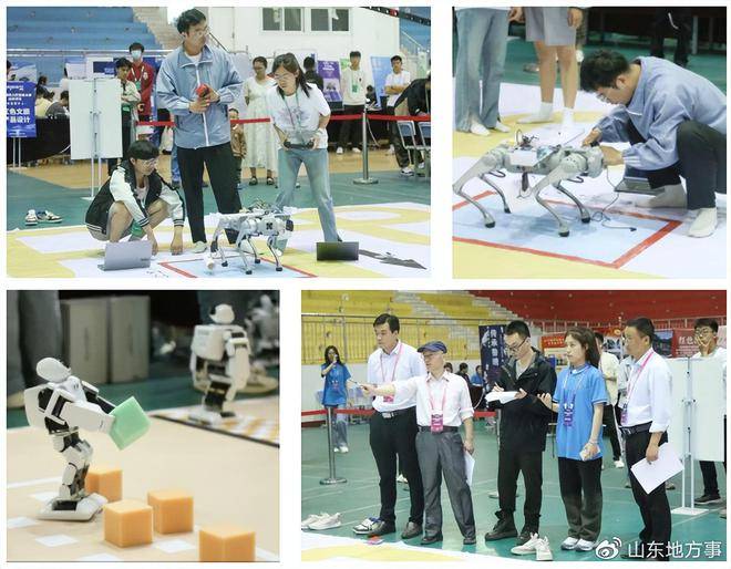 2023睿抗机器人开发者大赛山东省赛在潍坊科技学院举行