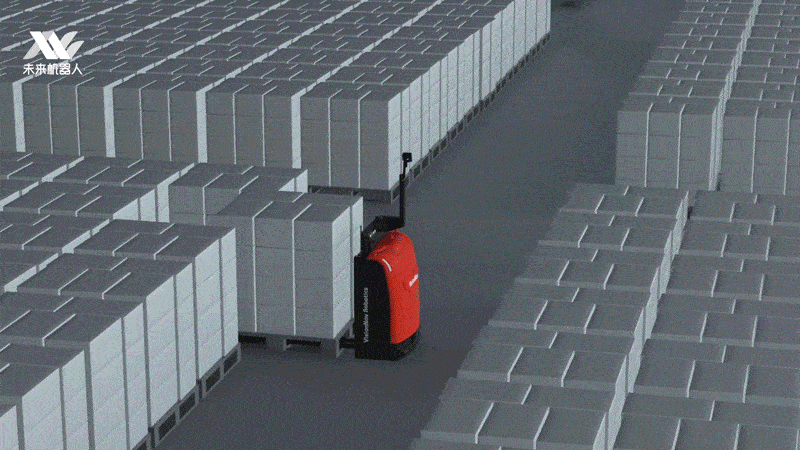 大道至简,未来机器人重磅推出新一代产品——VNST20托盘搬运无人叉车