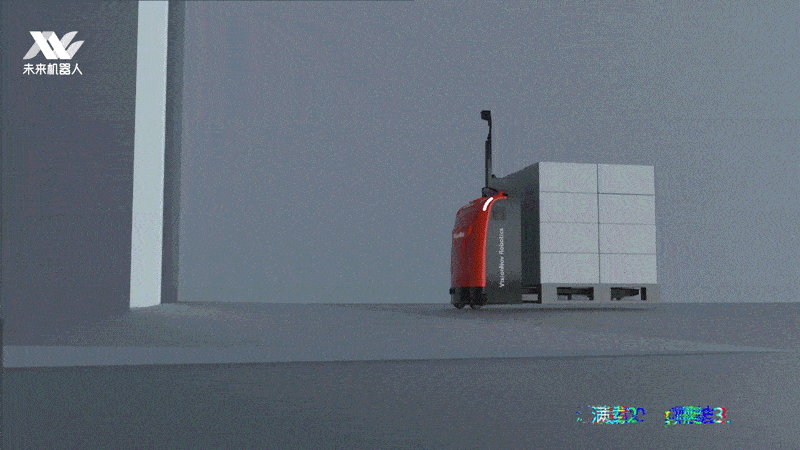 大道至简,未来机器人重磅推出新一代产品——VNST20托盘搬运无人叉车