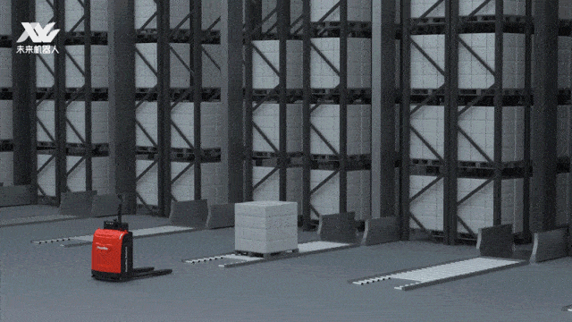 大道至简,未来机器人重磅推出新一代产品——VNST20托盘搬运无人叉车