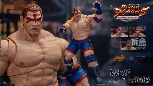 STORM TOYS VR战士5 沃尔夫 WOLF 1/12游戏可动人偶