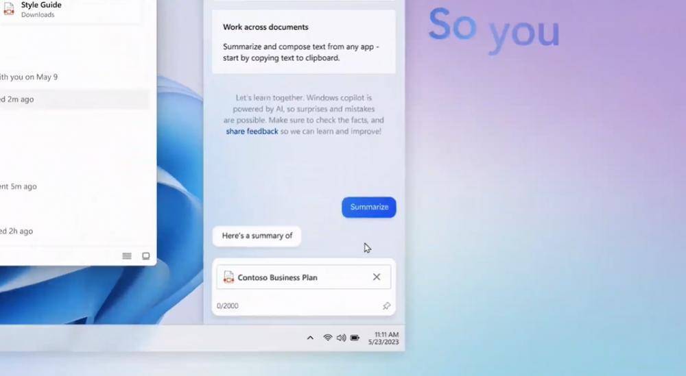 微软宣布:Windows的“AI时刻”来了