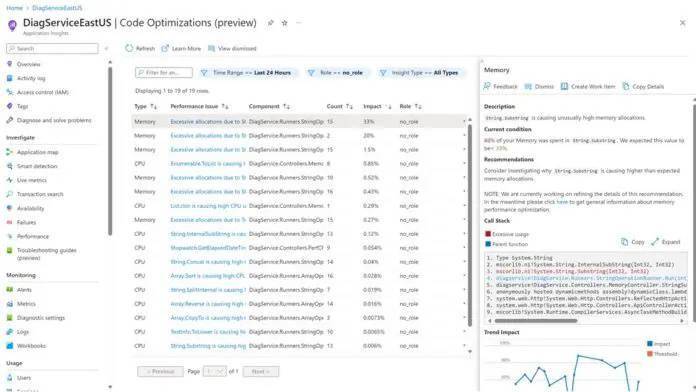 微软推出AI服务 Code Optimizations，帮开发者改进.NET应用性能