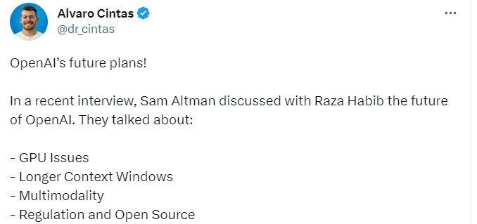 OpenAI创始人Sam Altman最新访谈：GPT-3 或开源，缩放法则加速构建AGI