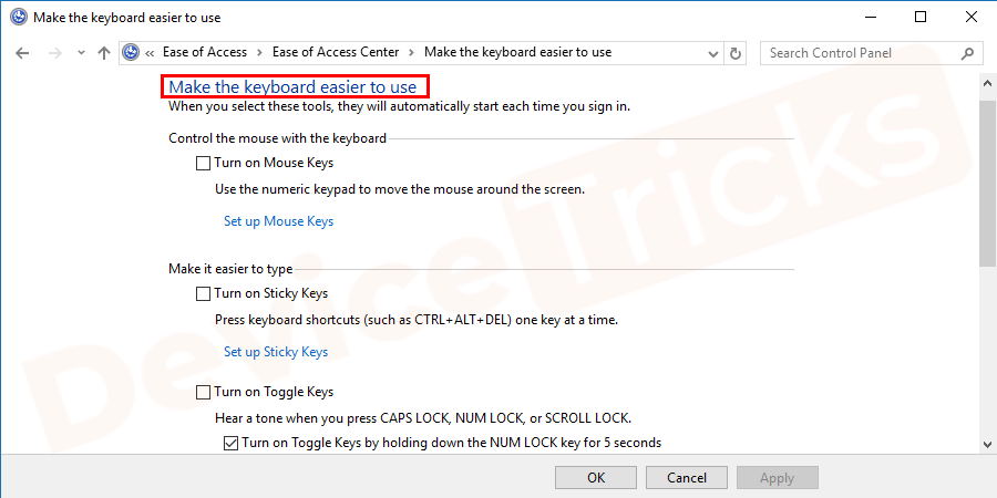 如何修复计算机或笔记本电脑中的键盘键不起作用问题?