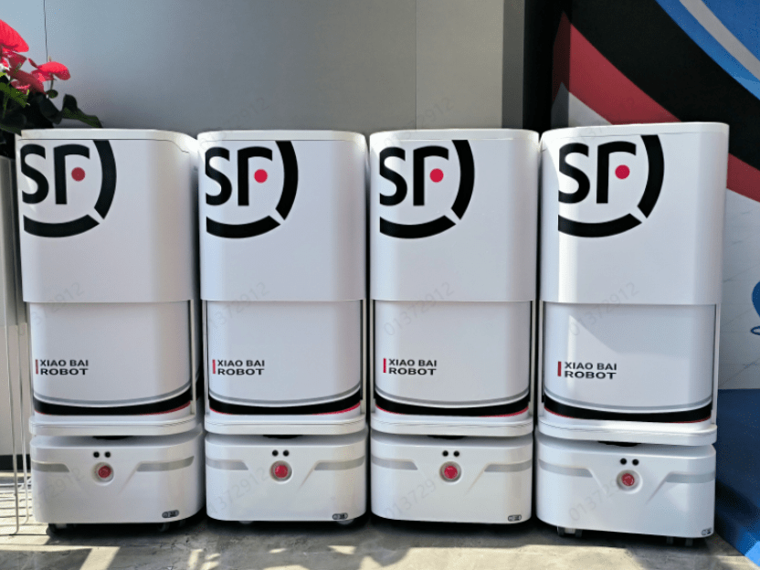 4 台顺丰智能楼宇配送机器人投入使用，移动速度最高 1.5m/s