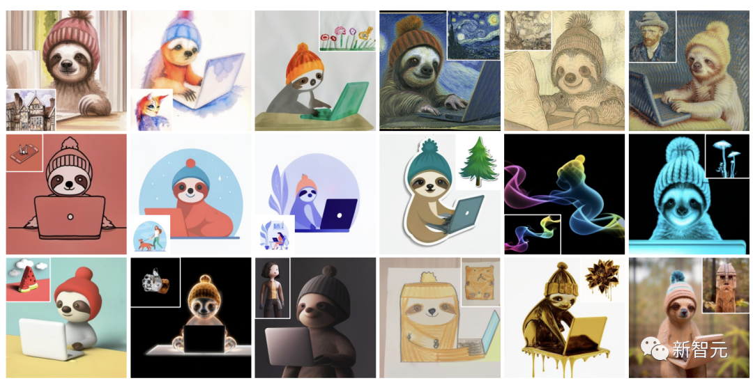 Midjourney劲敌来了! 谷歌StyleDrop王牌「定制大师」引爆AI艺术圈