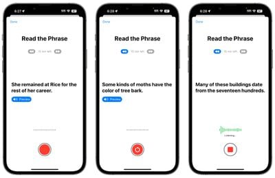 iOS 17 可让您创建听起来像您的声音