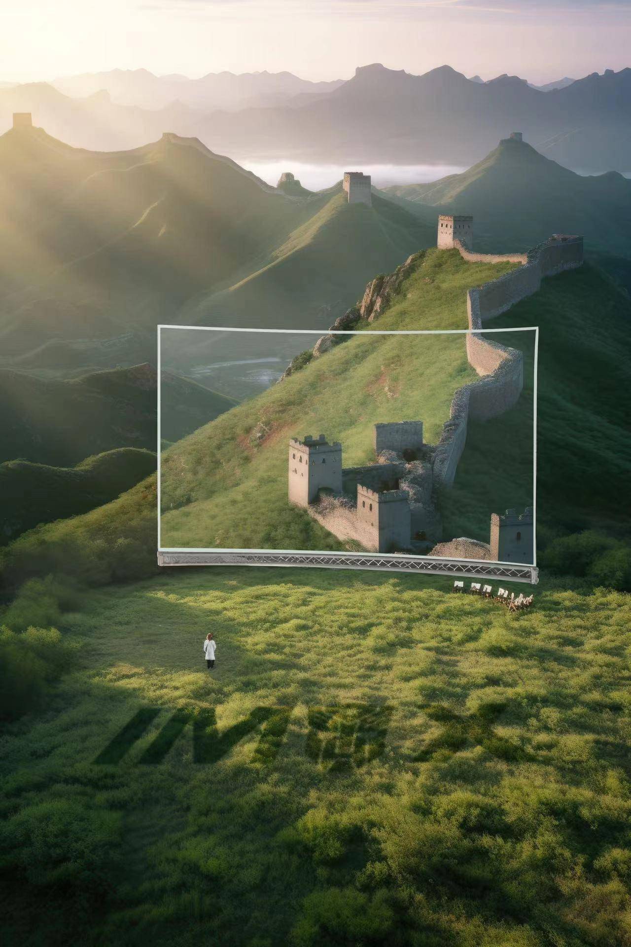 IMAX中国AI艺术大片把影院搬到经典地标