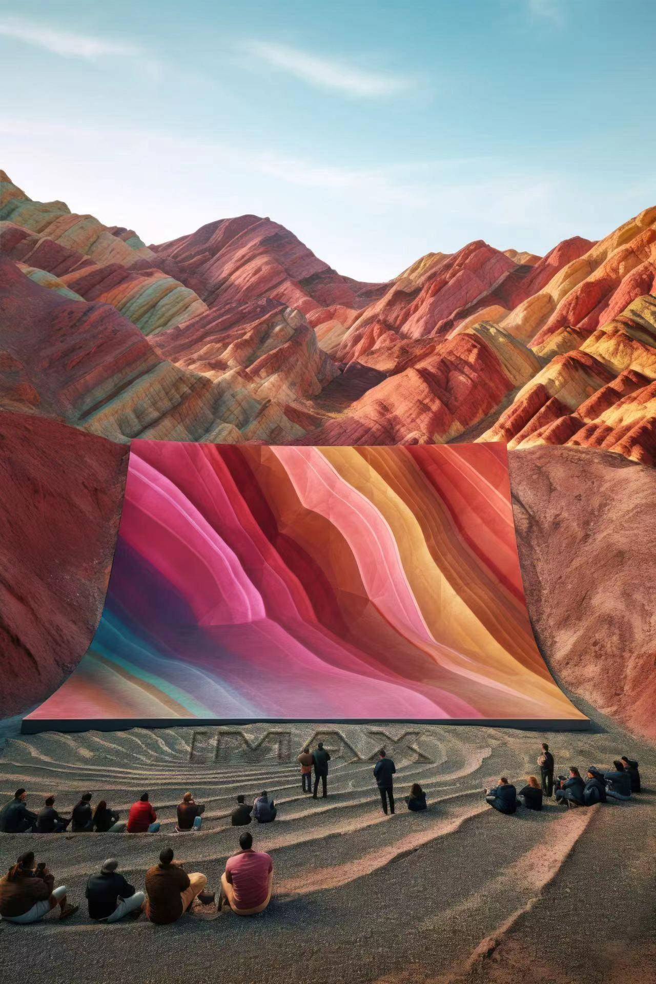 IMAX中国AI艺术大片把影院搬到经典地标