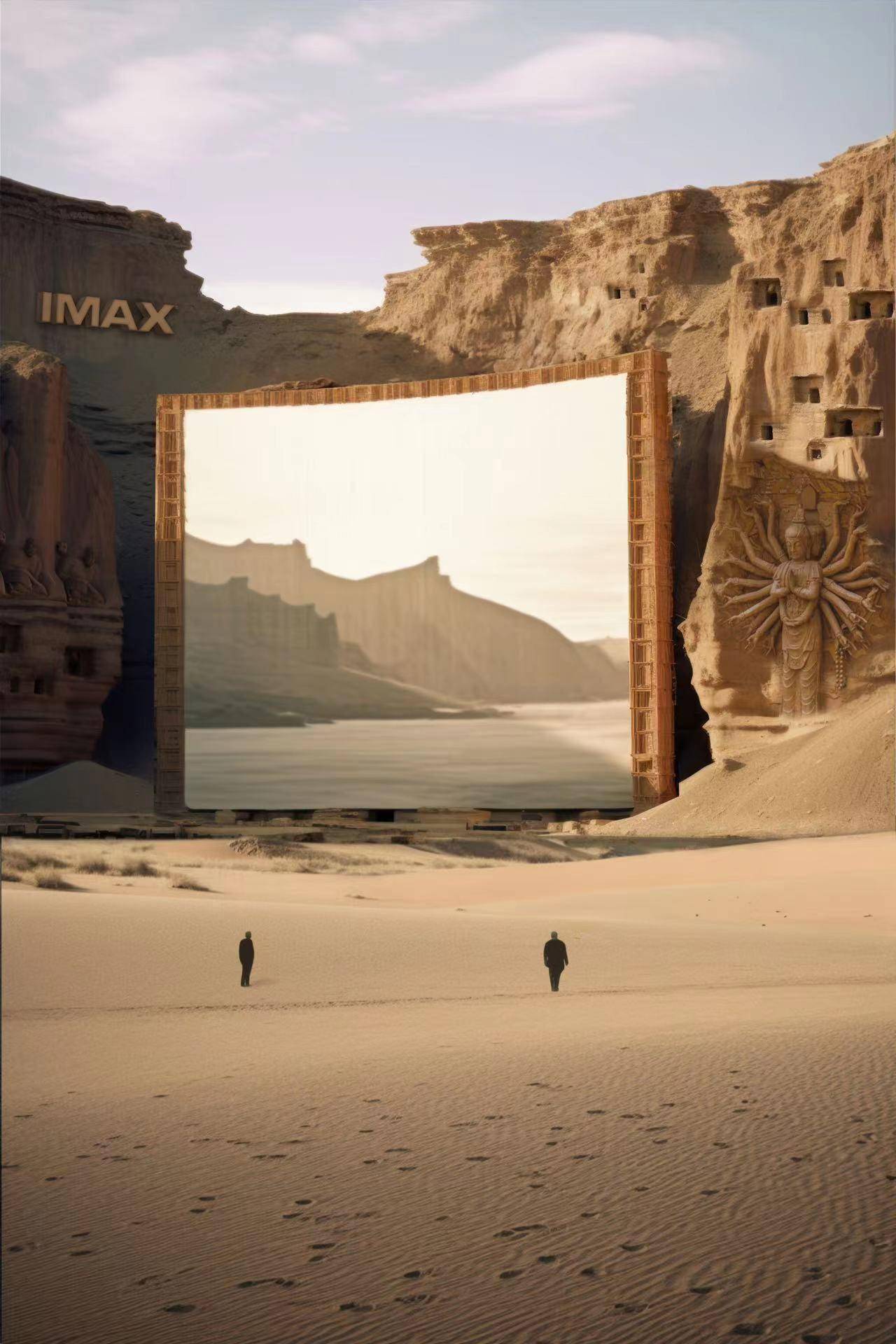 IMAX中国AI艺术大片把影院搬到经典地标