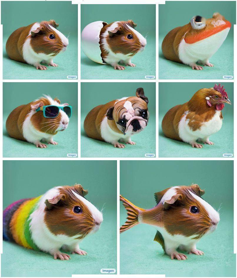 谷歌推出新 AI 工具 Imagen Editor,一句话对图片二次创作