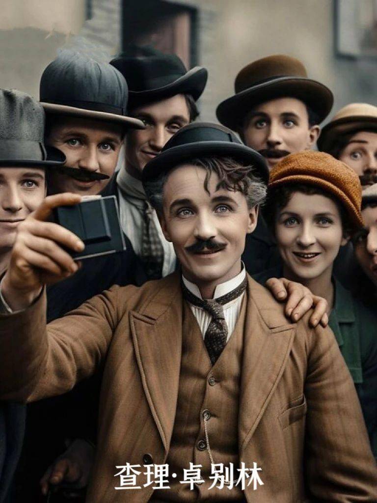 AI创新已逝名人自拍,氛围感十足!技术的美好莫过于此