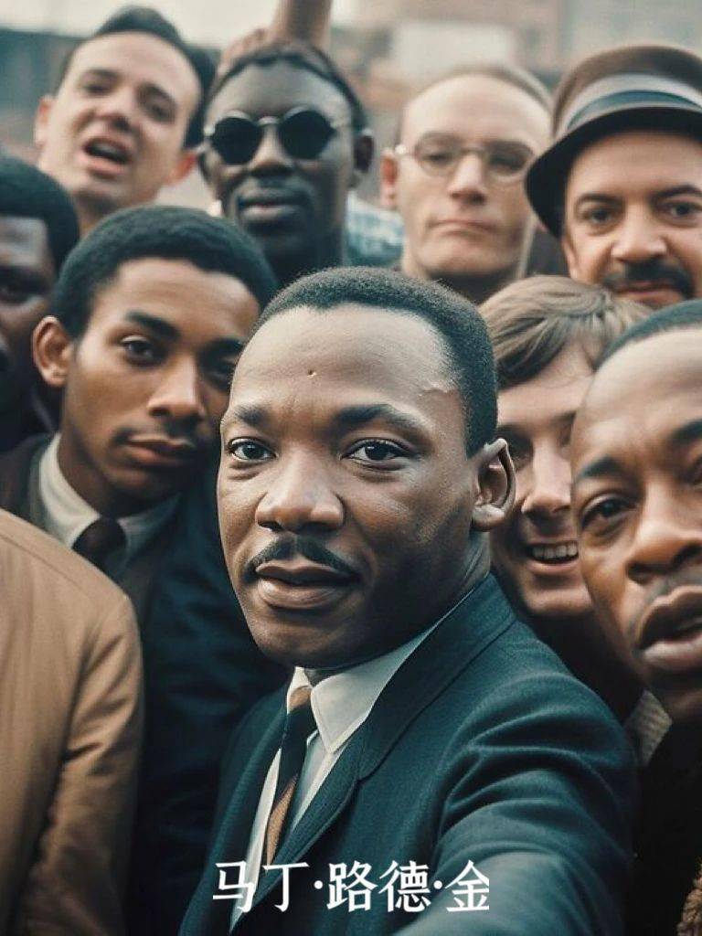 AI创新已逝名人自拍,氛围感十足!技术的美好莫过于此