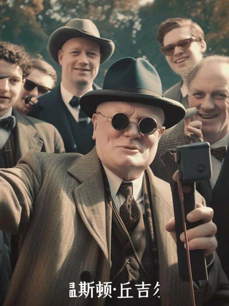 AI创新已逝名人自拍,氛围感十足!技术的美好莫过于此