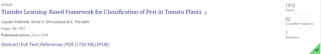 刊·见 | 捕捉人工智能领域最新动态?收藏Applied Artificial Intelligence