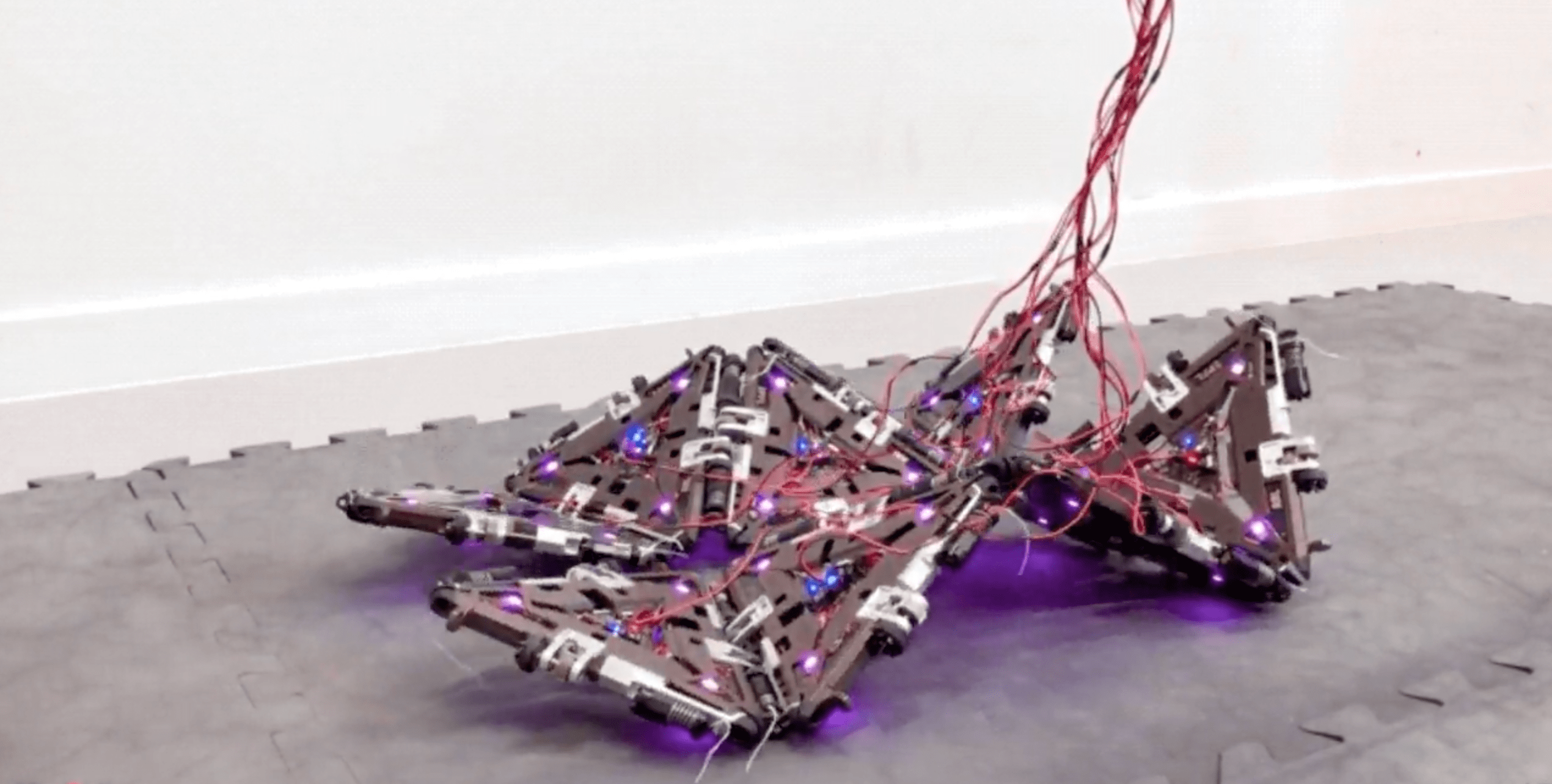 这种变形机器人可以帮助宇航员在月球上运送物体