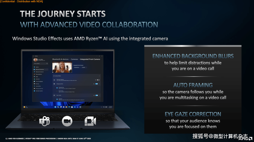 吊打苹果M2 Pro，AMD锐龙PRO 7040系列商用处理器发布，4nm工艺+锐龙AI加成