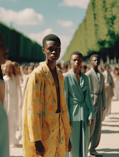 时尚设计的未来,纽约全球首届AI人工智能时装秀。