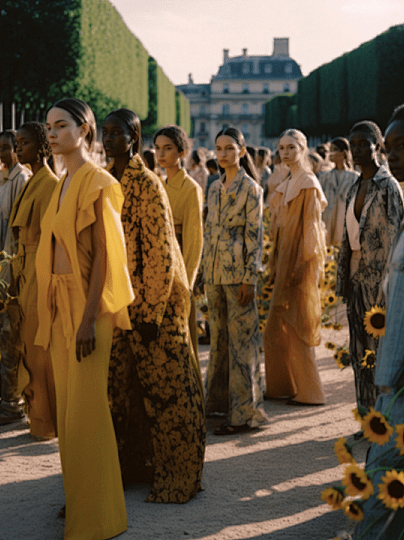 时尚设计的未来,纽约全球首届AI人工智能时装秀。