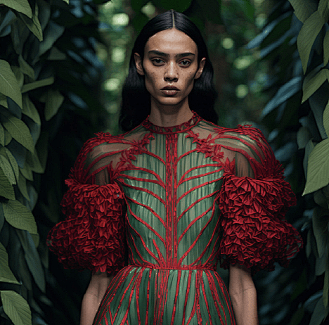 时尚设计的未来,纽约全球首届AI人工智能时装秀。