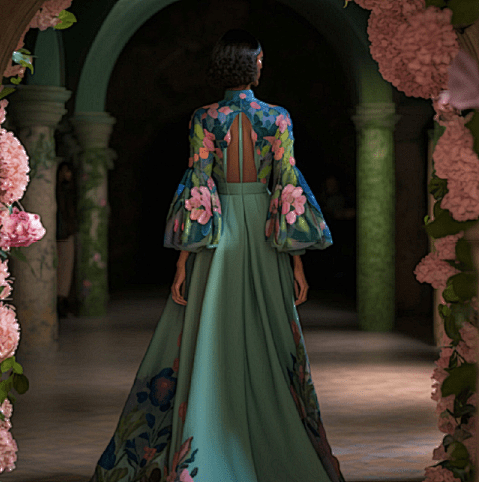 时尚设计的未来,纽约全球首届AI人工智能时装秀。