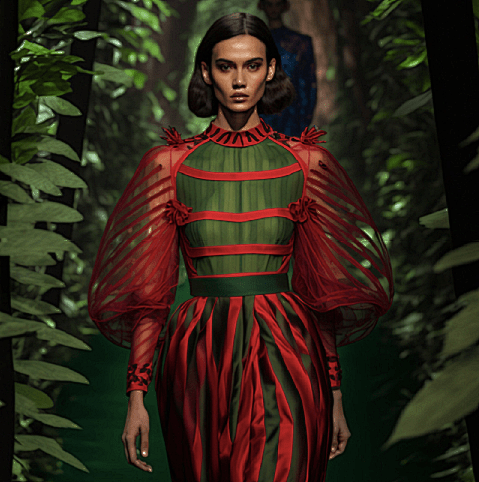 时尚设计的未来,纽约全球首届AI人工智能时装秀。