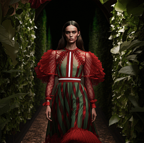 时尚设计的未来,纽约全球首届AI人工智能时装秀。