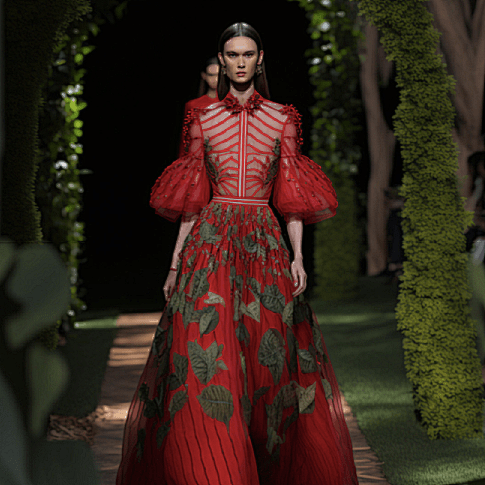 时尚设计的未来,纽约全球首届AI人工智能时装秀。