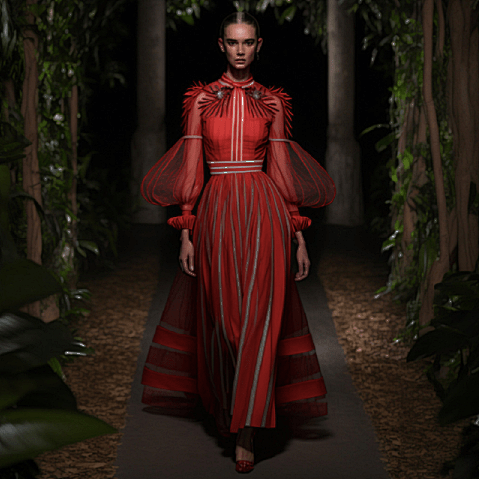 时尚设计的未来,纽约全球首届AI人工智能时装秀。