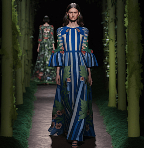 时尚设计的未来,纽约全球首届AI人工智能时装秀。