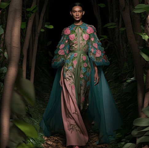 时尚设计的未来,纽约全球首届AI人工智能时装秀。