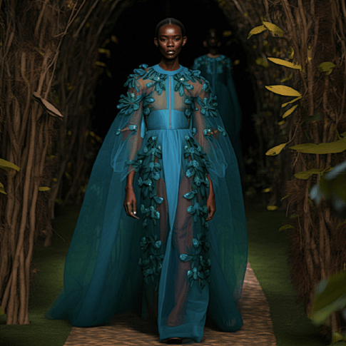 时尚设计的未来,纽约全球首届AI人工智能时装秀。