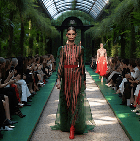 时尚设计的未来,纽约全球首届AI人工智能时装秀。