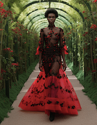 时尚设计的未来,纽约全球首届AI人工智能时装秀。