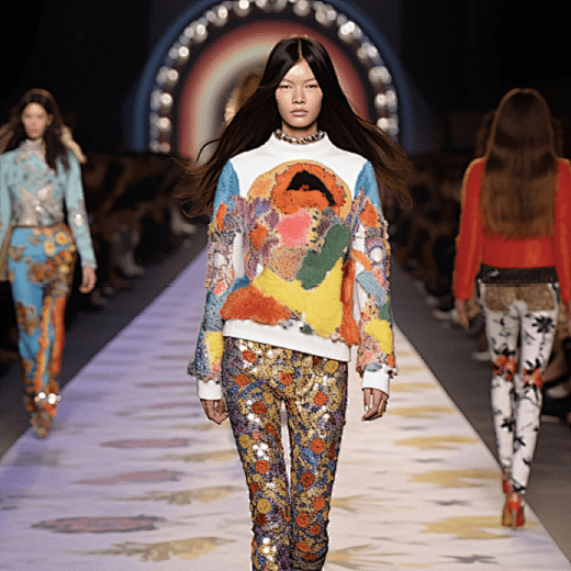 时尚设计的未来,纽约全球首届AI人工智能时装秀。