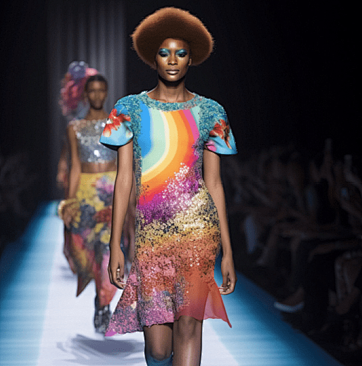时尚设计的未来,纽约全球首届AI人工智能时装秀。