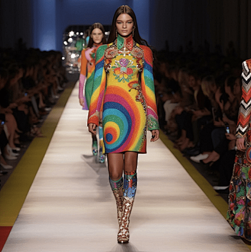 时尚设计的未来,纽约全球首届AI人工智能时装秀。