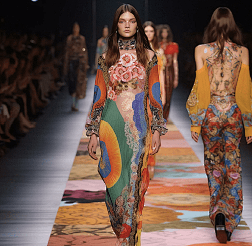 时尚设计的未来,纽约全球首届AI人工智能时装秀。