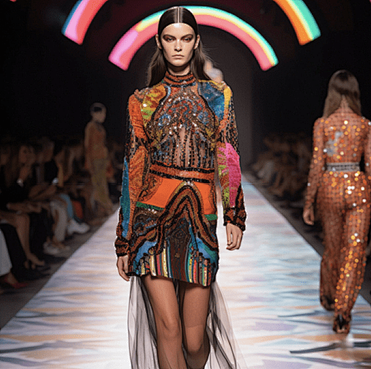 时尚设计的未来,纽约全球首届AI人工智能时装秀。