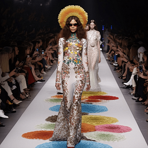 时尚设计的未来,纽约全球首届AI人工智能时装秀。