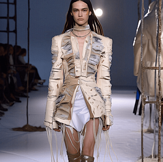 时尚设计的未来,纽约全球首届AI人工智能时装秀。