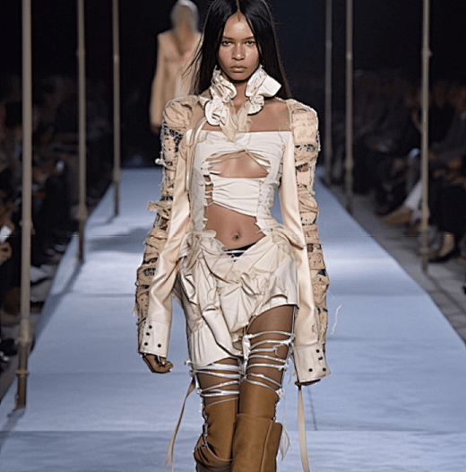 时尚设计的未来,纽约全球首届AI人工智能时装秀。