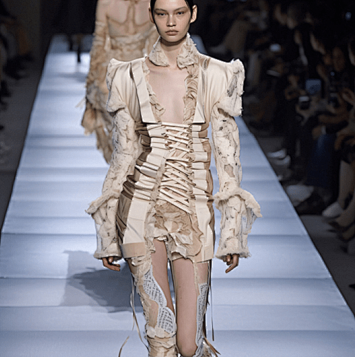 时尚设计的未来,纽约全球首届AI人工智能时装秀。