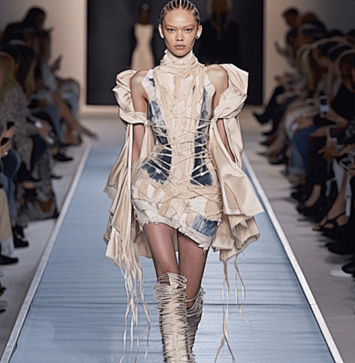 时尚设计的未来,纽约全球首届AI人工智能时装秀。