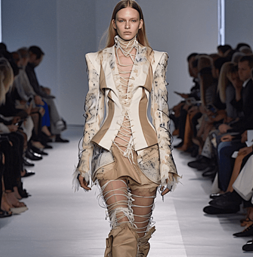 时尚设计的未来,纽约全球首届AI人工智能时装秀。