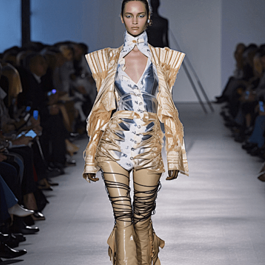 时尚设计的未来,纽约全球首届AI人工智能时装秀。