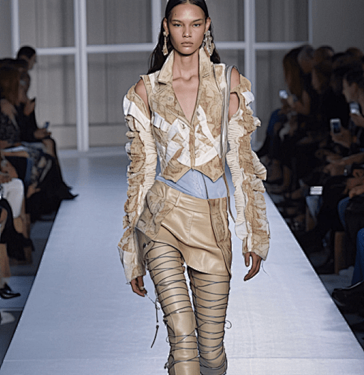 时尚设计的未来,纽约全球首届AI人工智能时装秀。