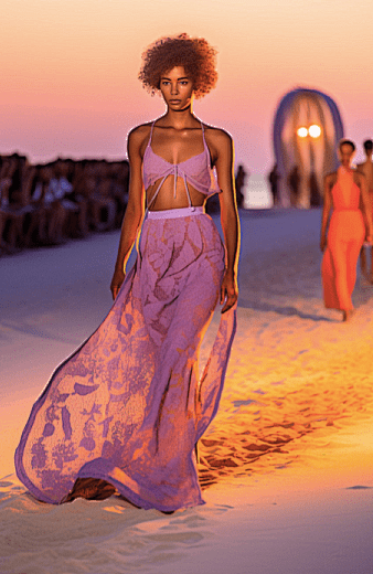 时尚设计的未来,纽约全球首届AI人工智能时装秀。