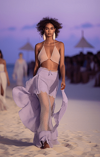 时尚设计的未来,纽约全球首届AI人工智能时装秀。